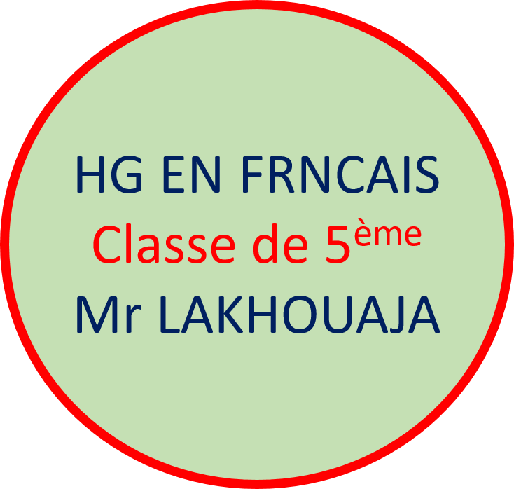 HG en français Mr LAKHOUAJA 5ème